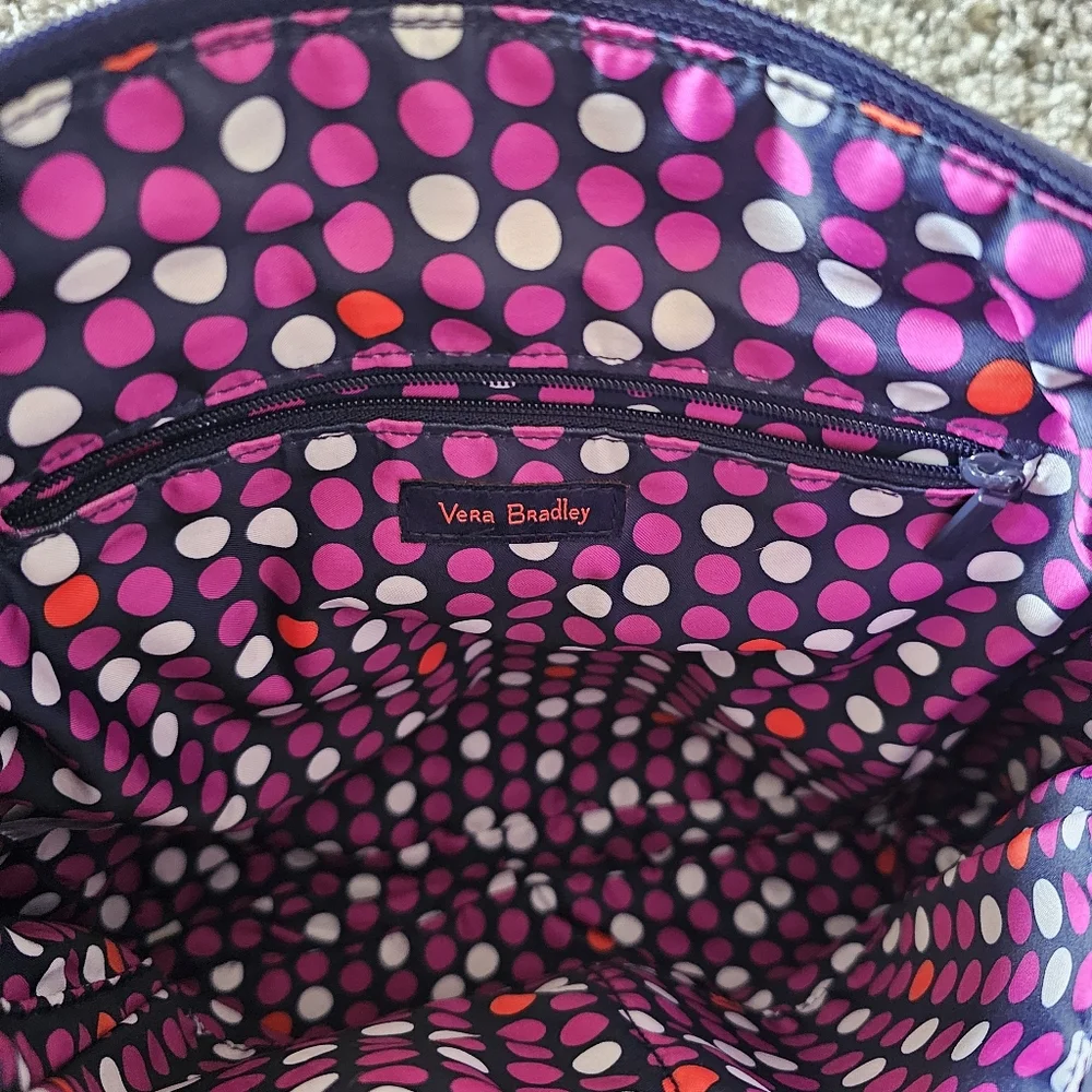 Vera Bradley Butterfly Flutter 2pc Bundle Laptop and Crossbody Purse Travel Work